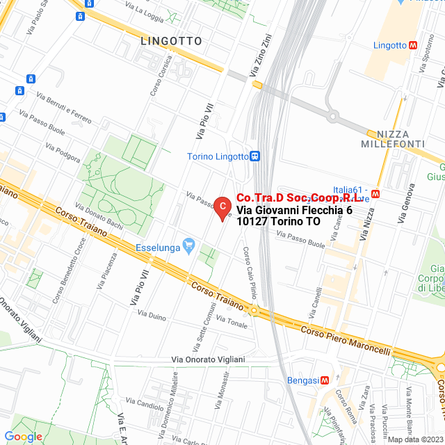 apri la mappa di Co.Tra.D Soc.Coop.R.L.