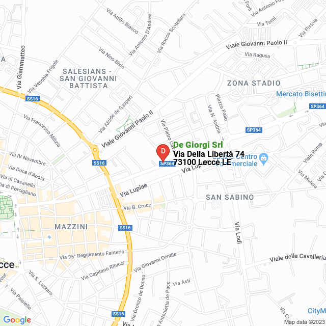 apri la mappa di De Giorgi Srl