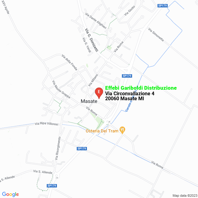 apri la mappa di Effebi Gariboldi Distribuzione