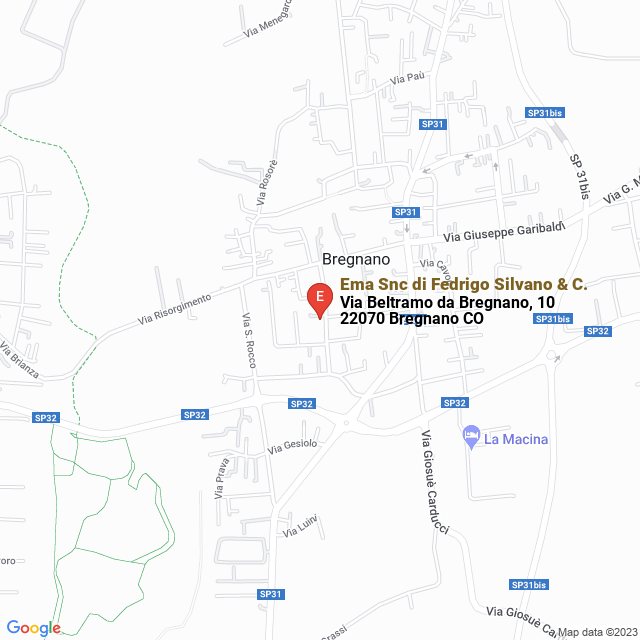 apri la mappa di Ema Snc di Fedrigo Silvano & C.