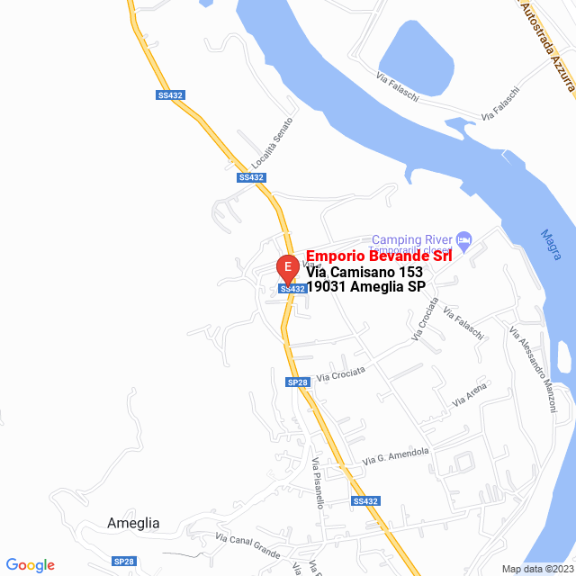 apri la mappa di Emporio Bevande Srl