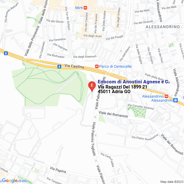 apri la mappa di Enocom di Anostini Agnese e C.