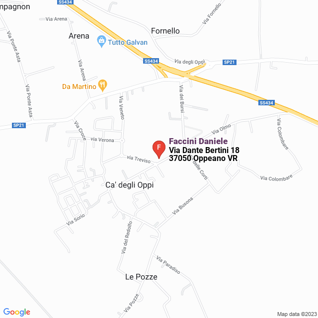 apri la mappa di Faccini Daniele