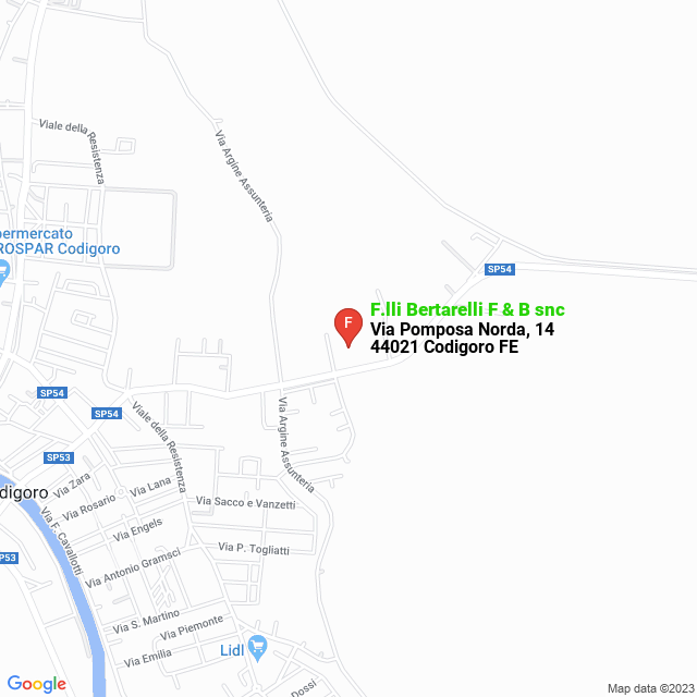 apri la mappa di F.lli Bertarelli F & B snc