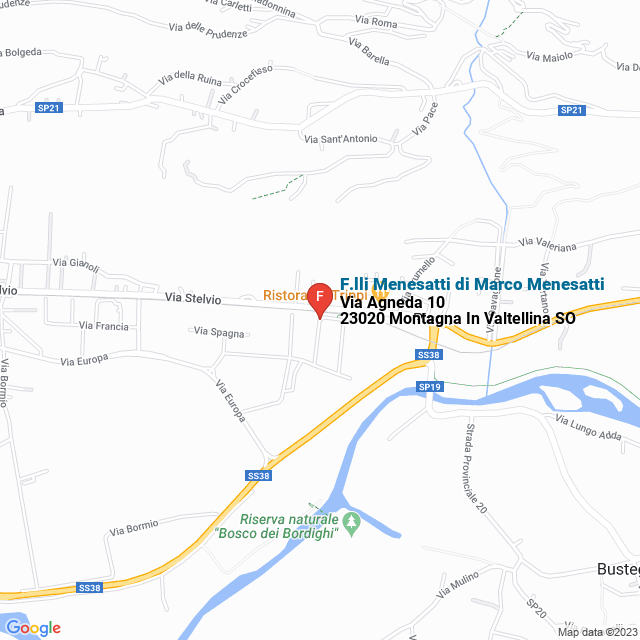 apri la mappa di F.lli Menesatti di Marco Menesatti