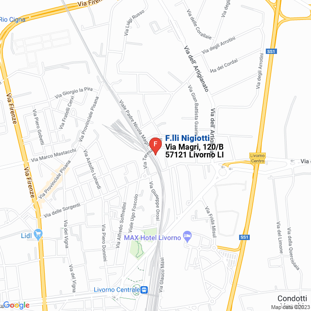 apri la mappa di F.lli Nigiotti