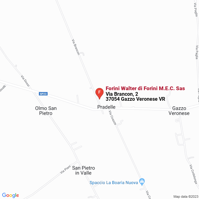 apri la mappa di Forini Walter di Forini M.E.C. Sas