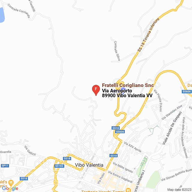 apri la mappa di Fratelli Corigliano Snc