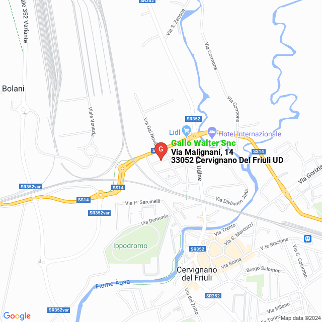 apri la mappa di Gallo Walter Snc