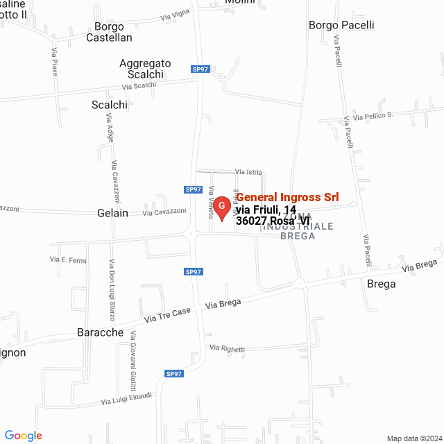 apri la mappa di General Ingross Srl