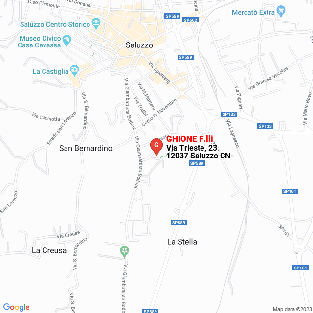 apri la mappa di GHIONE F.lli