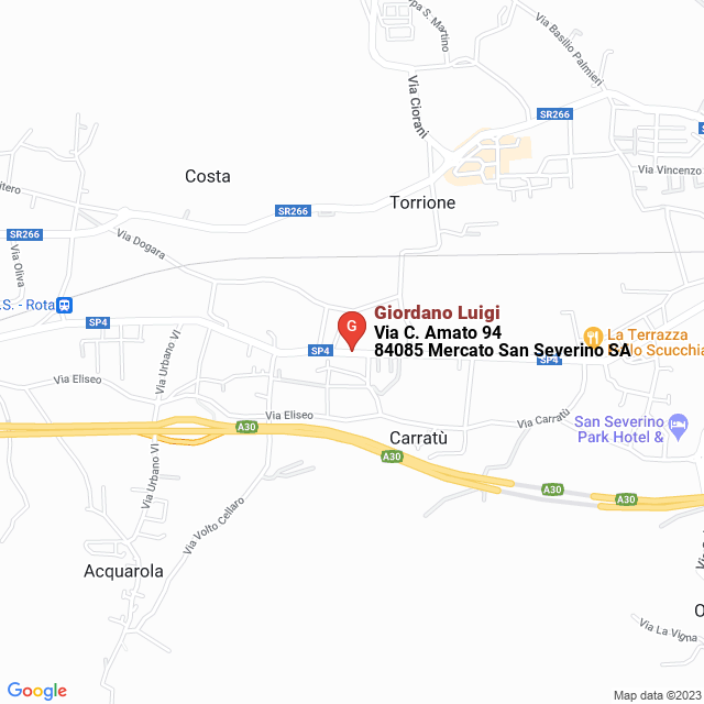 apri la mappa di Giordano Luigi