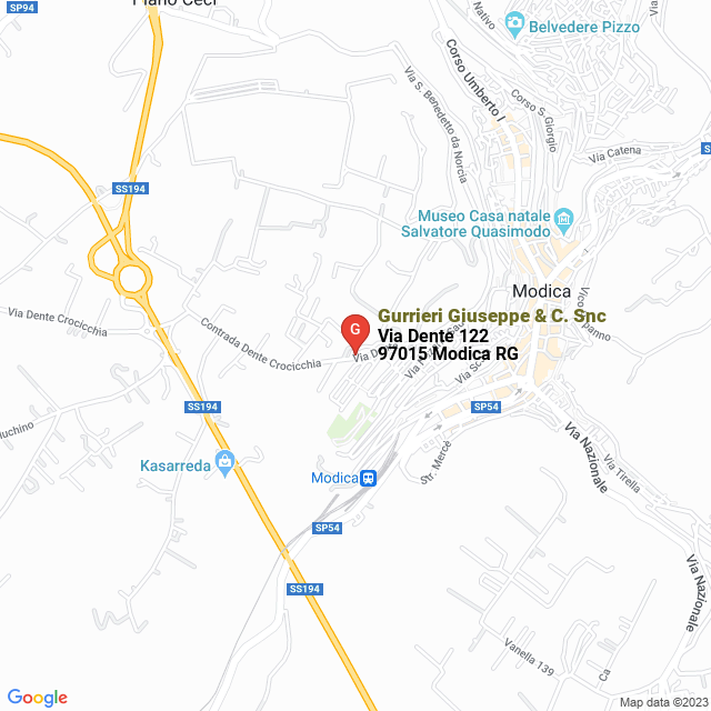 apri la mappa di Gurrieri Giuseppe & C. Snc