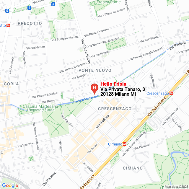 apri la mappa di Hello Frisia