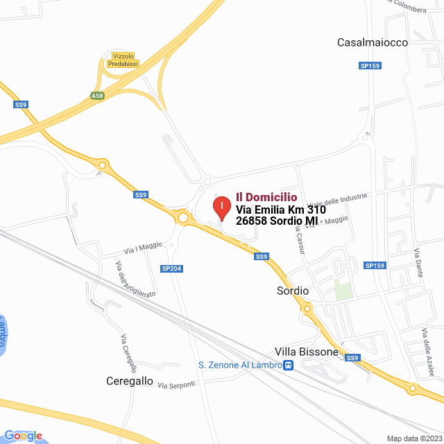 apri la mappa di Il Domicilio