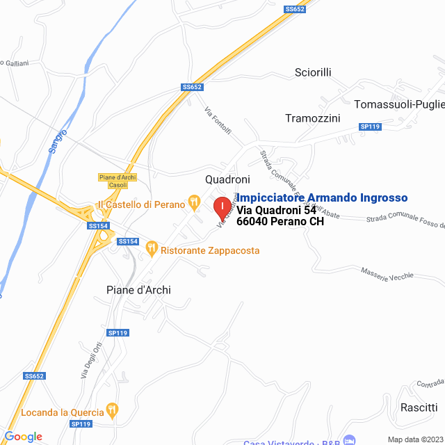 apri la mappa di Impicciatore Armando Ingrosso-