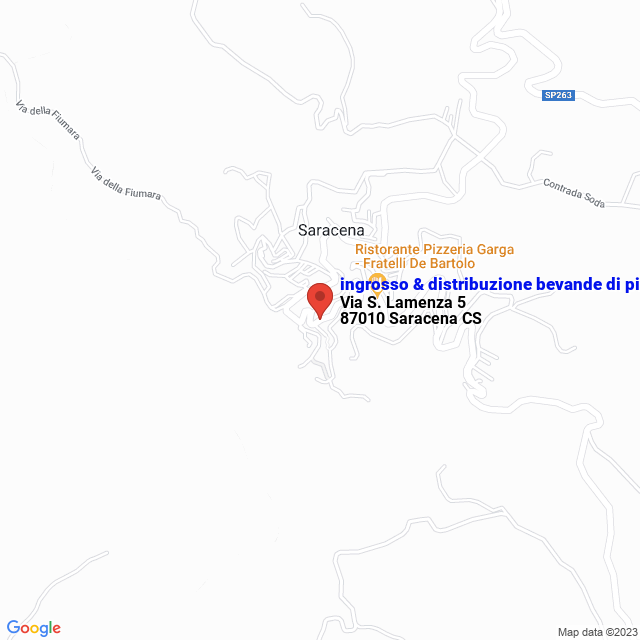 apri la mappa di ingrosso & distribuzione bevande di pierpaolo boniface