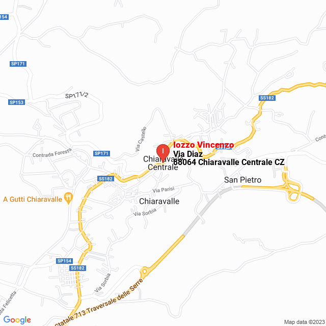 apri la mappa di Iozzo Vincenzo