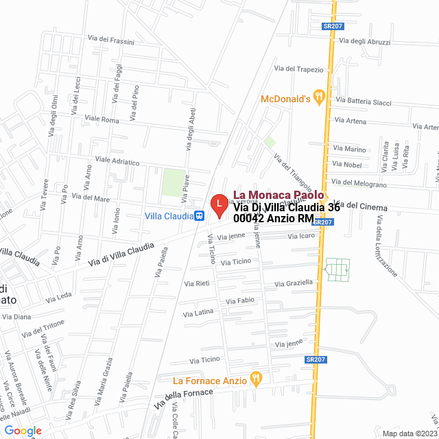 apri la mappa di La Monaca Paolo