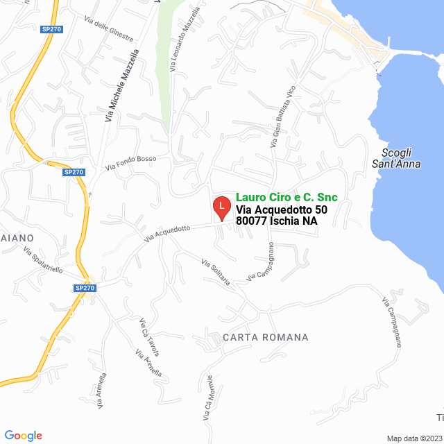 apri la mappa di Lauro Ciro e C. Snc