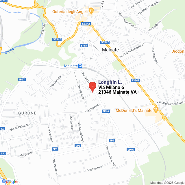 apri la mappa di Longhin L.