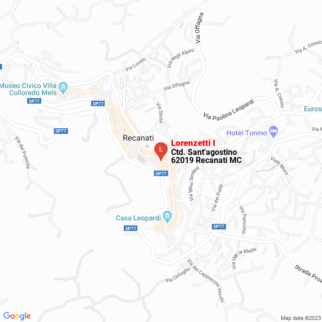 apri la mappa di Lorenzetti I