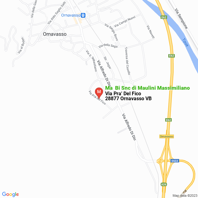 apri la mappa di Ma- Bi Snc di Maulini Massimiliano