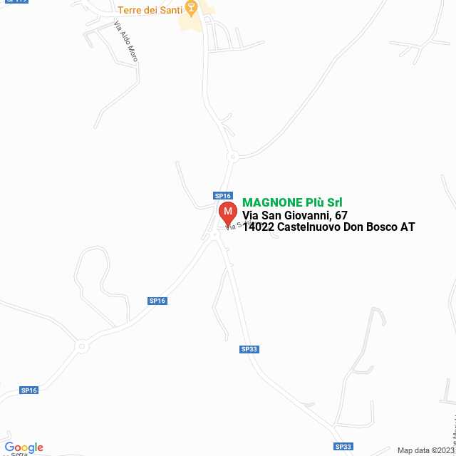 apri la mappa di MAGNONE PIù Srl