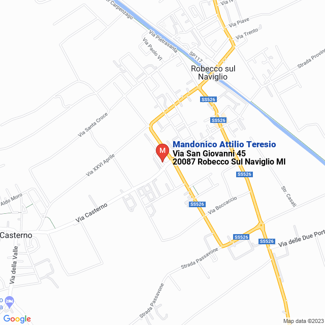 apri la mappa di Mandonico Attilio Teresio