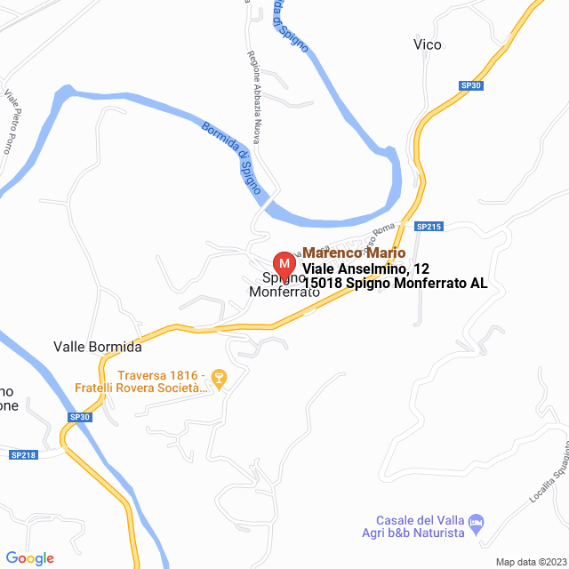 apri la mappa di Marenco Mario