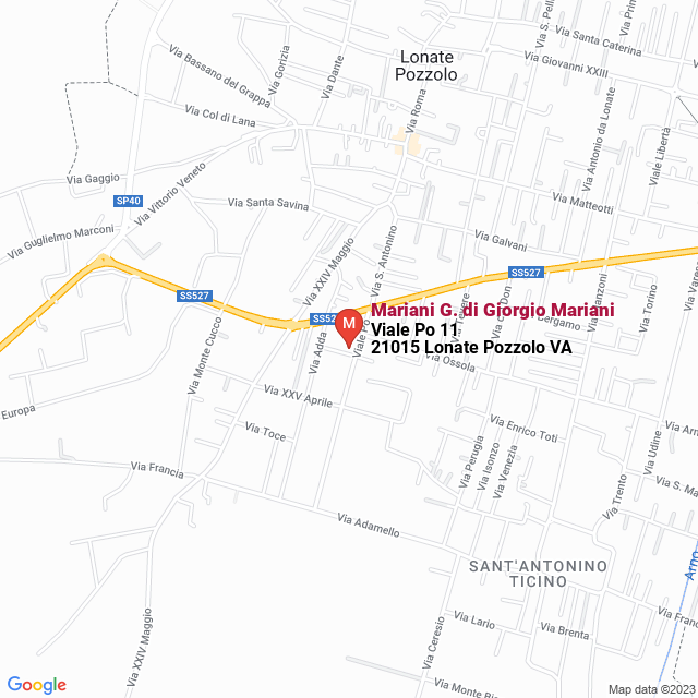 apri la mappa di Mariani G. di Giorgio Mariani