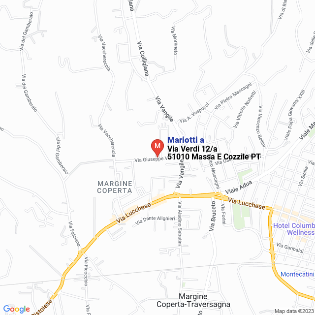 apri la mappa di Mariotti a