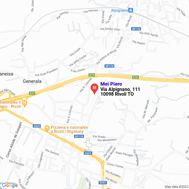 apri la mappa di Mei Piero