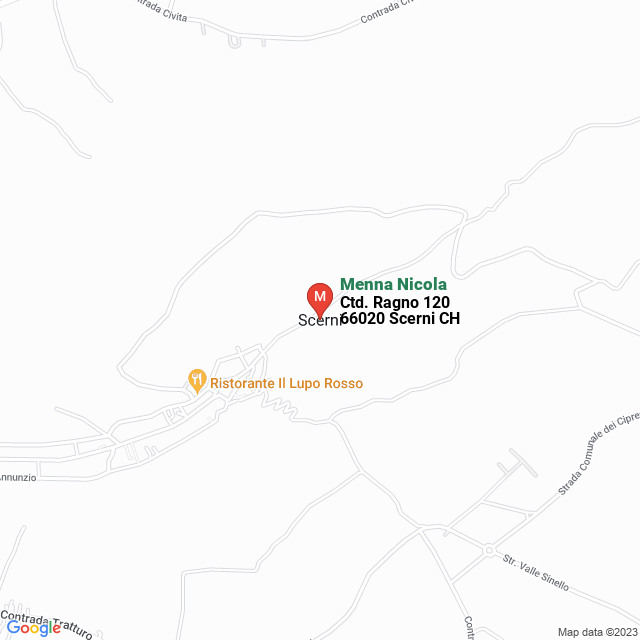 apri la mappa di Menna Nicola