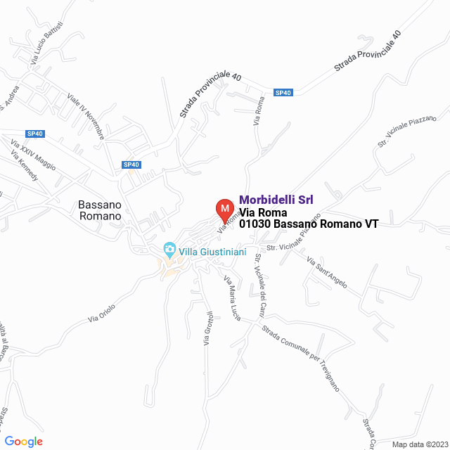 apri la mappa di Morbidelli Srl