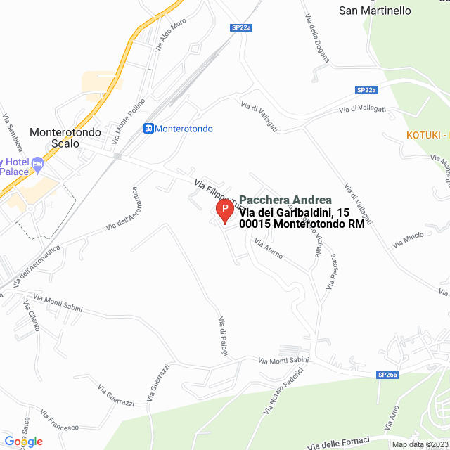 apri la mappa di Pacchera Andrea