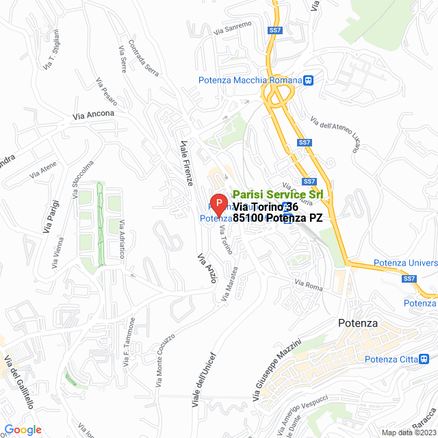 apri la mappa di Parisi Service Srl