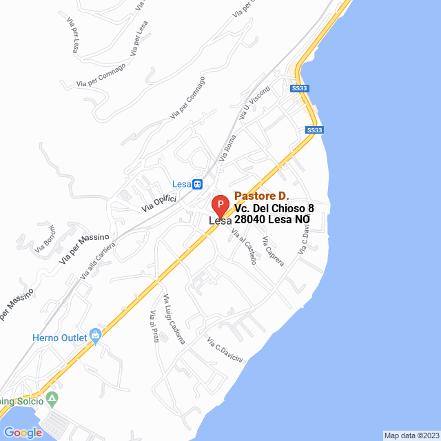 apri la mappa di Pastore D.