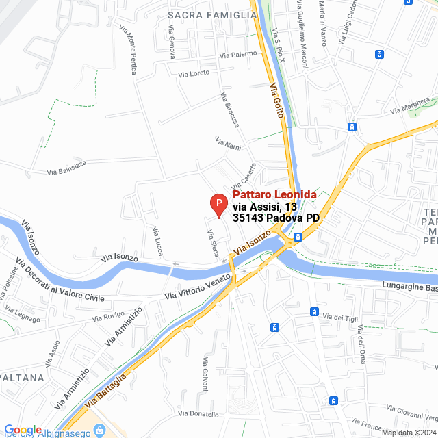 apri la mappa di Pattaro Leonida