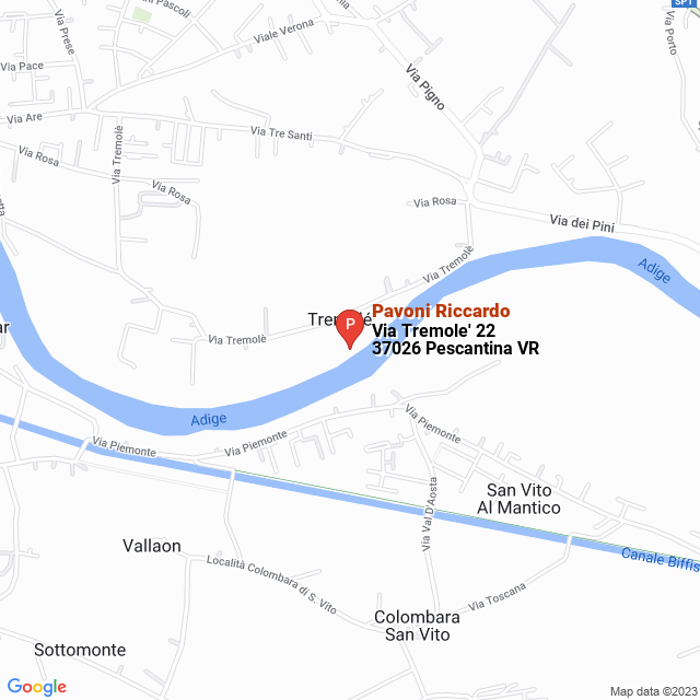 apri la mappa di Pavoni Riccardo