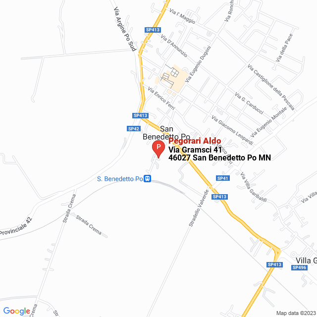 apri la mappa di Pegorari Aldo