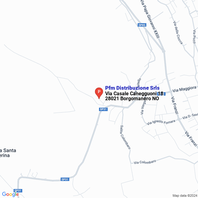apri la mappa di Pfm Distribuzione Srls