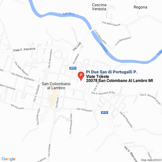 apri la mappa di Pi Due Sas di Portugalli P.