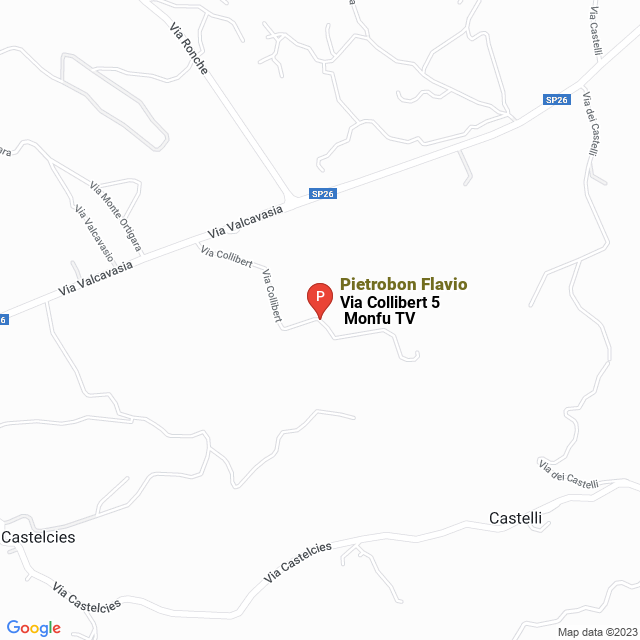 apri la mappa di Pietrobon Flavio