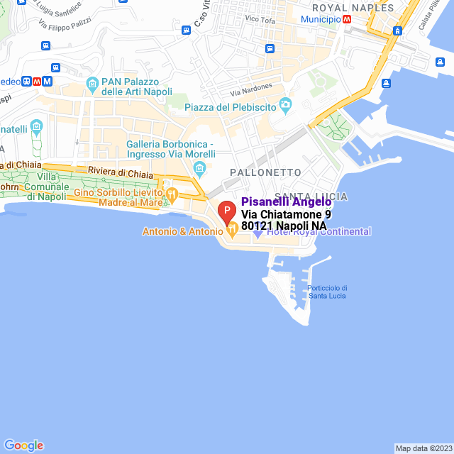 apri la mappa di Pisanelli Angelo