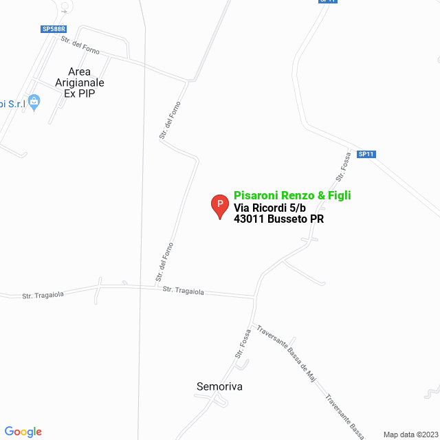 apri la mappa di Pisaroni Renzo & Figli