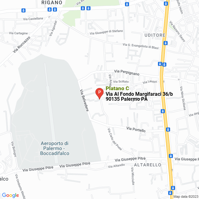 apri la mappa di Platano C