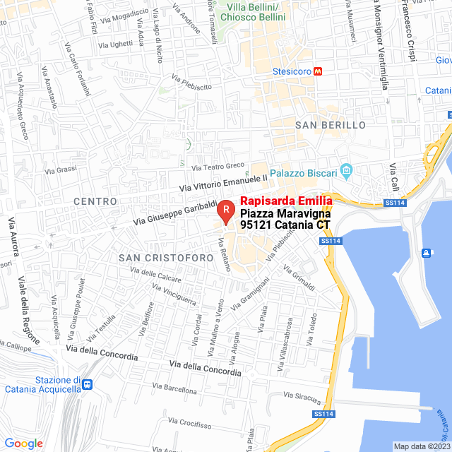 apri la mappa di Rapisarda Emilia