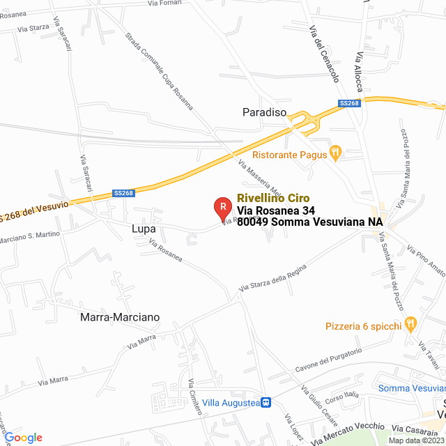 apri la mappa di Rivellino Ciro