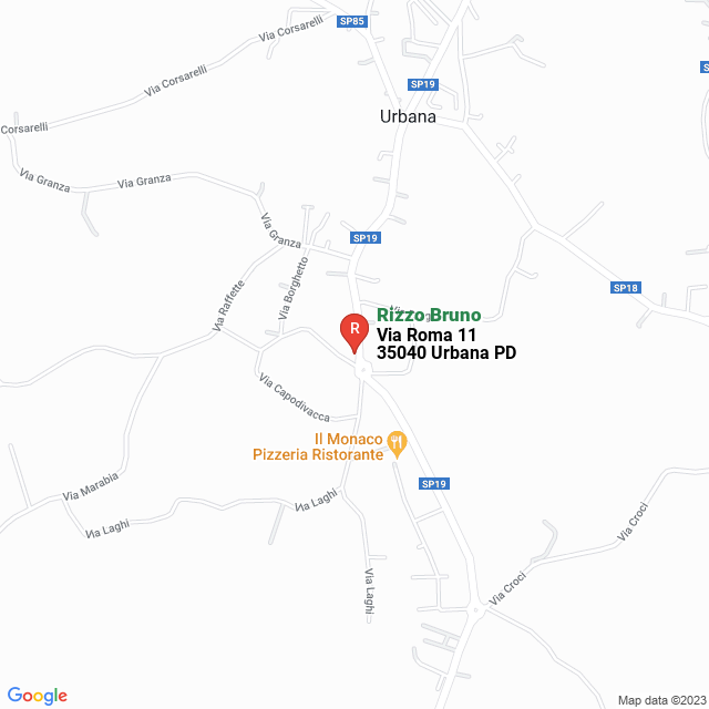 apri la mappa di Rizzo Bruno